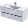 Szafka wisząca podumywalkowa 119.6x45.5 cm OR33SD2S1201V3 Oristo Silver Uni zdj.1