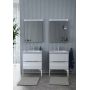 Szafka wisząca podumywalkowa 59.6x45.5 cm OR33SD2S601V3 Oristo Silver Uni zdj.2