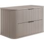 Szafka z blatem 80.4x41.5x51.7 cm podumywalkowa wisząca beżowa 5906154450379 Rodan Elegance zdj.1