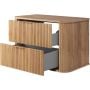 Szafka z blatem 80.4x41.5x51.7 cm podumywalkowa wisząca dąb 5906154450652 Rodan Elegance zdj.4