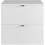 Szafka 60x46x60.7 cm podumywalkowa wisząca biała 5906154450812 Rodan Trend zdj.5