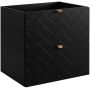Szafka 60x46x60.7 cm podumywalkowa wisząca czarna 5906154450843 Rodan Trend zdj.1