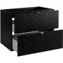 Szafka 80x46x60.7 cm podumywalkowa wisząca czarna 5906154450850 Rodan Trend zdj.5