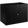 Szafka 80x46x60.7 cm podumywalkowa wisząca czarna 5906154450850 Rodan Trend zdj.1