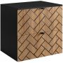 Szafka 60x46x60.7 cm podumywalkowa wisząca czarna-dąb 5906154450874 Rodan Trend zdj.5