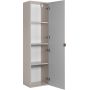 Szafka 35x27x136 cm boczna wisząca beżowa 5906154450928 Rodan Trend zdj.4