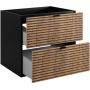 Szafka 60x46x57 cm podumywalkowa wisząca czarna-dąb 5906154450935 Rodan Loft zdj.4