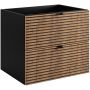 Szafka 60x46x57 cm podumywalkowa wisząca czarna-dąb 5906154450935 Rodan Loft zdj.1