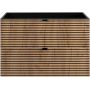 Szafka 80x46x57 cm podumywalkowa wisząca czarna-dąb 5906154450942 Rodan Loft zdj.4