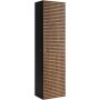 Szafka 35x27x136 cm boczna wisząca czarna-dąb 5906154450959 Rodan Loft zdj.4