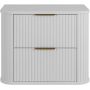Szafka z blatem 60.4x41.5x51.7 cm podumywalkowa wisząca biała 5906154453813 Rodan Elegance zdj.3