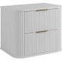 Szafka z blatem 60.4x41.5x51.7 cm podumywalkowa wisząca biała 5906154453813 Rodan Elegance zdj.1