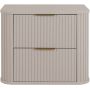 Szafka z blatem 60.4x41.5x51.7 cm podumywalkowa wisząca beżowa 5906154453837 Rodan Elegance zdj.3