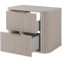 Szafka z blatem 60.4x41.5x51.7 cm podumywalkowa wisząca beżowa 5906154453837 Rodan Elegance zdj.5