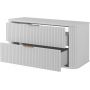 Szafka z blatem 100.4x41.5x51.7 cm podumywalkowa wisząca biała 5906154453851 Rodan Elegance zdj.4