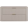 Szafka z blatem 100.4x41.5x51.7 cm podumywalkowa wisząca beżowa 5906154453882 Rodan Elegance zdj.3