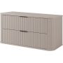 Szafka z blatem 100.4x41.5x51.7 cm podumywalkowa wisząca beżowa 5906154453882 Rodan Elegance zdj.4