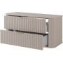 Szafka z blatem 100.4x41.5x51.7 cm podumywalkowa wisząca beżowa 5906154453882 Rodan Elegance zdj.5