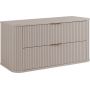 Szafka z blatem 100.4x41.5x51.7 cm podumywalkowa wisząca beżowa 5906154453882 Rodan Elegance zdj.1