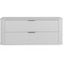 Szafka z blatem 120.4x41.5x51.7 cm podumywalkowa wisząca biała 5906154453899 Rodan Elegance zdj.3
