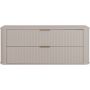 Szafka z blatem 120.4x41.5x51.7 cm podumywalkowa wisząca beżowa 5906154453929 Rodan Elegance zdj.3