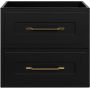 Szafka 60x46x57 cm podumywalkowa wisząca czarna 5906154453943 Rodan Classic zdj.3