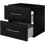 Szafka 60x46x57 cm podumywalkowa wisząca czarna 5906154453943 Rodan Classic zdj.4