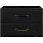 Szafka 80x46x57 cm podumywalkowa wisząca czarna 5906154453974 Rodan Classic zdj.3