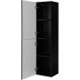 Szafka 35x27x136 cm boczna wisząca czarna 5906154454001 Rodan Classic zdj.5