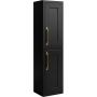 Szafka 35x27x136 cm boczna wisząca czarna 5906154454001 Rodan Classic zdj.1