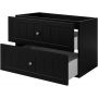 Szafka 80x46x57 cm podumywalkowa wisząca czarna 5906154454063 Rodan Gusto zdj.5