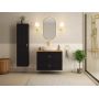 Szafka 80x46x57 cm podumywalkowa wisząca czarna 5906154454063 Rodan Gusto zdj.8