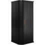 Szafka 35.5x31.5x79 cm boczna wisząca czarna 5906154455152 Rodan Elegance zdj.1
