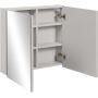 Szafka 56.6x14x56.3 cm z lustrem szara 5906551615357 Rodan Lustrzanka zdj.5