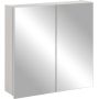 Szafka 56.6x14x56.3 cm z lustrem szara 5906551615357 Rodan Lustrzanka zdj.1