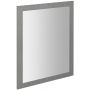 Lustro 60x80 cm prostokątne srebrny NX6081111 Sapho Nirox zdj.1