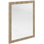 Lustro 60x80 cm prostokątne drewno NX6082020 Sapho Nirox zdj.1