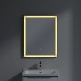 Lustro 60x75 cm prostokątne z oświetleniem srebrny A46360BC Villeroy & Boch Subway 3.0 zdj.5
