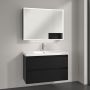 Szafka 100x16.8x75 cm z lustrem czarna A48110VL Villeroy & Boch My View+ zdj.13