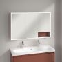 Szafka 120x16.8x75 cm z lustrem czerwona A48112AH Villeroy & Boch My View+ zdj.10