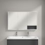 Szafka 75x16.8x120 cm z lustrem grafitowa A48112VR Villeroy & Boch My View+ zdj.4