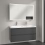 Szafka 120x16.8x75 cm z lustrem grafitowa A48112VR Villeroy & Boch My View+ zdj.13