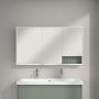 Szafka 75x16.8x130 cm z lustrem zielona A48113AF Villeroy & Boch My View+ zdj.4
