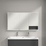 Szafka 130x16.8x75 cm z lustrem grafitowa A48113VR Villeroy & Boch My View+ zdj.11
