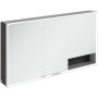 Szafka 75x16.8x140 cm z lustrem czarna A48114VL Villeroy & Boch My View+ zdj.1