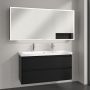 Szafka 160x16.8x75 cm z lustrem czarna A48116VL Villeroy & Boch My View+ zdj.13
