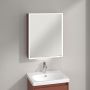 Szafka 60x16.8x75 cm z lustrem czerwona A4816LAH Villeroy & Boch My View+ zdj.10