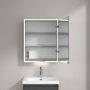 Szafka 75x16.8x60 cm z lustrem grafitowa A4816RVR Villeroy & Boch My View+ zdj.5