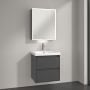 Szafka 60x16.8x75 cm z lustrem grafitowa A4816RVR Villeroy & Boch My View+ zdj.13