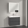 Szafka 80x16.8x75 cm z lustrem grafitowa A48180VR Villeroy & Boch My View+ zdj.13
